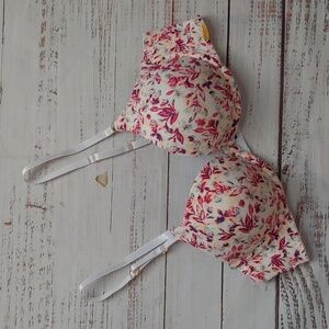 RACHAEL by RACHEL ROY FLORAL BRA